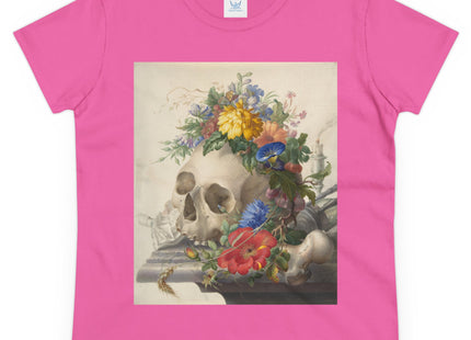 Vanitas Still Life by Herman Henstenburgh Women's Midweight Cotton Tee
