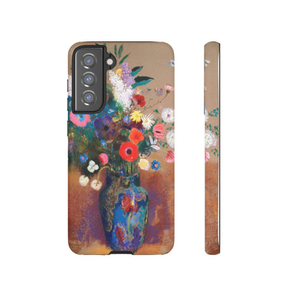 Bouquet of Flowers by Odilon Redon Phone Cases