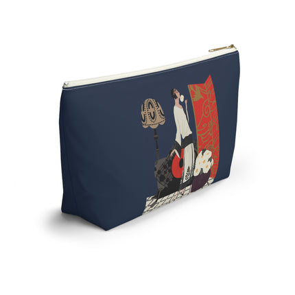 Art Deco Flapper Cosmetic Bag – Elegant Glamour & Timeless Style