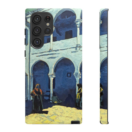Courtyard of Moroccan Riad by George Gaudion Phone Cases
