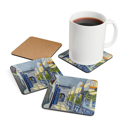 Gallery of a Moroccan Riad by George Gaudion Corkwood Coaster Set