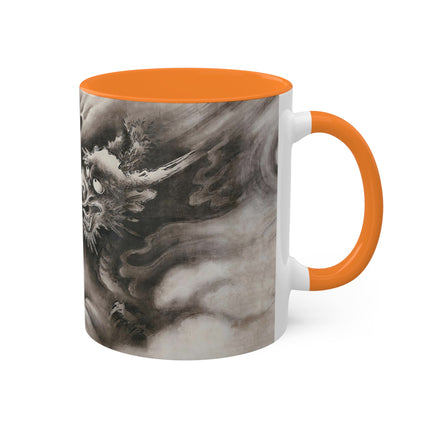 Japanese dragon by Yamada Dōa Colorful Mugs, 11oz
