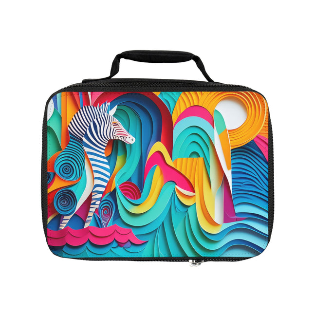 Surfing Zebra Lunch Bag