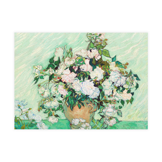 Roses by Vincent Van Gogh Postcards (envelopes included) - Bundles of 10, 30, 50 Pieces