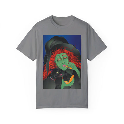 Mirror, Mirror A Witch's Touch Unisex Garment-Dyed T-shirt