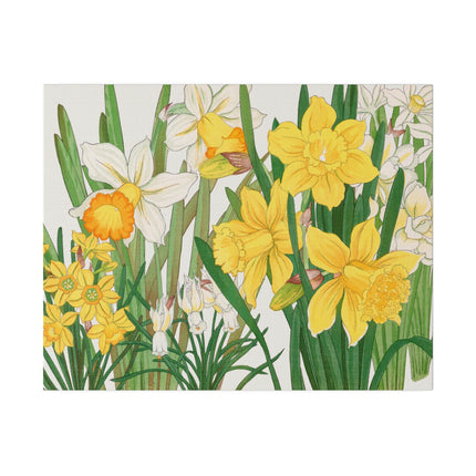 Golden Daffodils by Tanigami Kônan – Japanese Botanical Grace