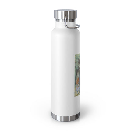 “I growl when I’m pleased, and wag my tail when I’m angry” by Sir John Tenniel Copper Vacuum Insulated Bottle, 22oz