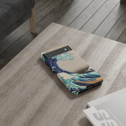 The Great Wave off Kanagawa by Katsushika Hokusai Phone Cases