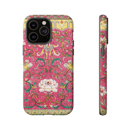 Pink Floral Pattern by Owen Jones Phone Cases