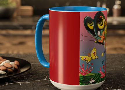 Flight Of Easter Delight Colorful Mugs (11oz, 15oz)