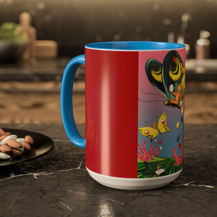 Flight Of Easter Delight Colorful Mugs (11oz, 15oz)