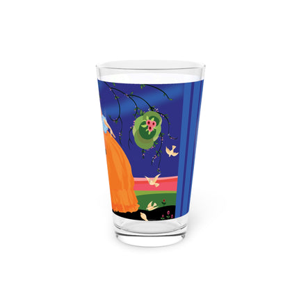 Spring Whispers Glass, 16oz