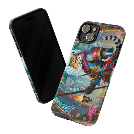 Cyberpunk Leopard Phone Cases
