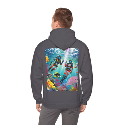 FBI Robot Dive Team – Heavy Blend™ Hooded Sweatshirt