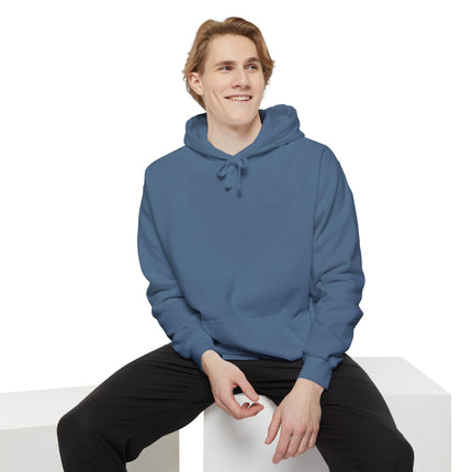 The Great Wave off Kanagawa by Katsushika Hokusai Unisex Garment-Dyed Hoodie
