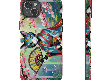 Cyberpunk Geisha Phone Cases
