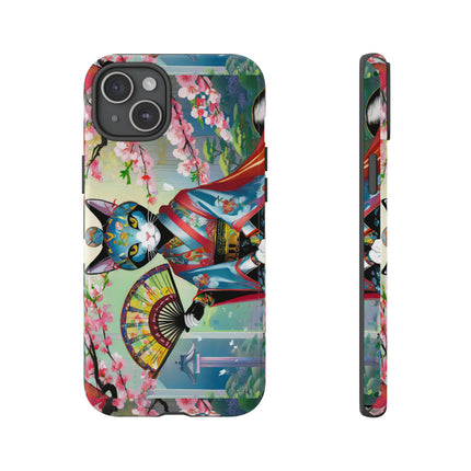 Cyberpunk Geisha Phone Cases