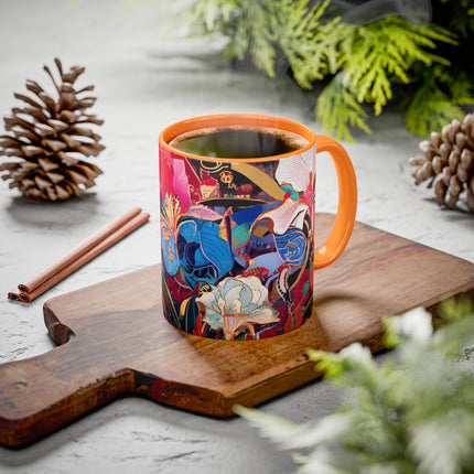 Ethereal Irises Colorful Mugs (11oz, 15oz)