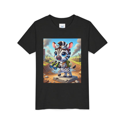 Zebra Lookout Youth Short Sleeve Tee