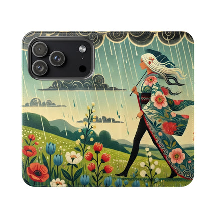The Dragon Fairy’s Stride Flip Case – Grace, Strength & Mythic Adventure