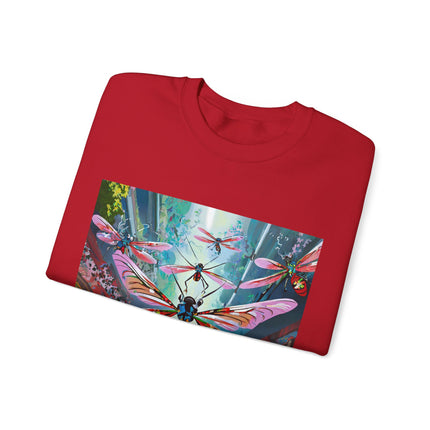 Neon Swarm Unisex Heavy Blend™ Crewneck Sweatshirt