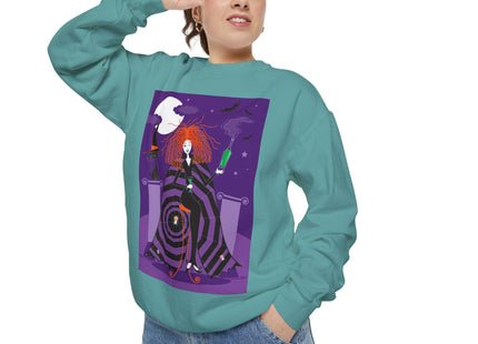 Mystic Elegance Unisex Garment-Dyed Sweatshirt