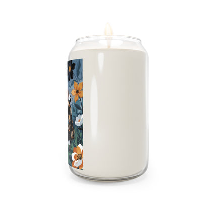 🌸🪴 The Grand Flower Gardener Scented Soy Candle – Art Deco Floral Whimsy