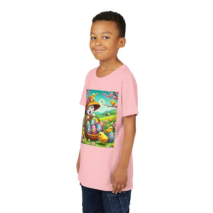 Geisha Kitten’s Easter Delight Youth Short Sleeve Tee