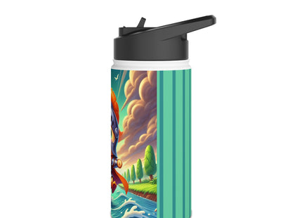 Valiant Duck Stainless Steel Water Bottle, Standard Lid