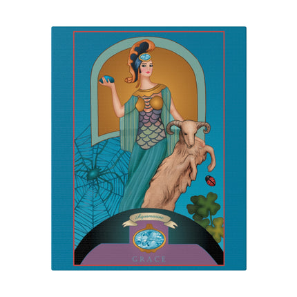 March & Aquamarine – Sofia Chiostri’s Oceanic Gem Portrait