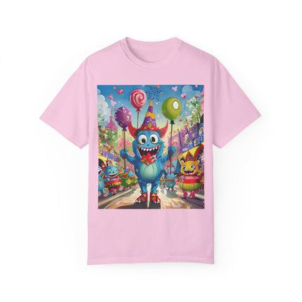 Monster Parade Madness Unisex Garment-Dyed T-shirt
