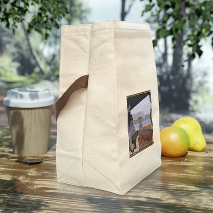 Open Window by Juan Gris Canvas Lunch Bag With Strap