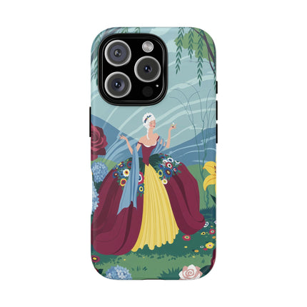 🌹🌿 The Willow Garden Promenade Phone Case – Art Deco Floral Elegance