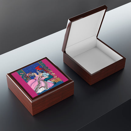 The Jealous Parrot by George Barbier Jewelry Box