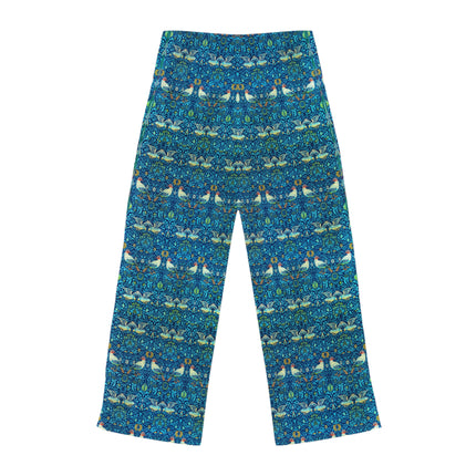 Birds by William Morris Women's Pajama Pants (AOP)
