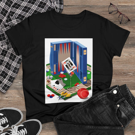 Games Unleashed Women's Midweight Cotton Tee