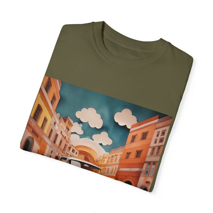 1960 Alfa Romeo Giulietta Unisex Garment-Dyed T-shirt