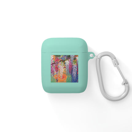 Golden Wisteria Elegance AirPods and AirPods Pro Case