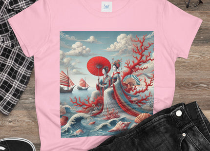 Ladies by the Quiet Sea Cotton Tee