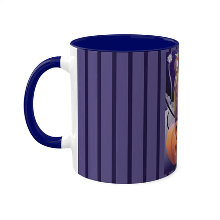 The Startled Pumpkin Colorful Mugs, 11oz