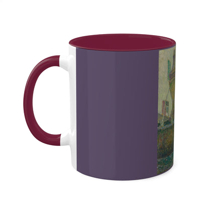 La Fontaine, Saint-Paul De Vence by Henri Le Sidaner Colorful Mug