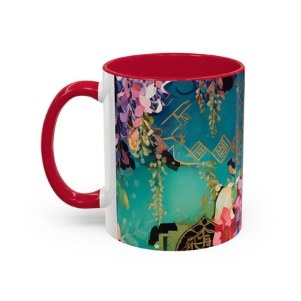 Golden Wisteria Symphony Colorful Mugs (11oz, 15oz)