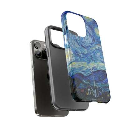 The Starry Night by Vincent Van Gogh Phone Cases