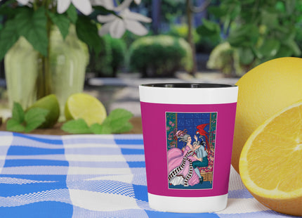 The Jealous Parrot by George Barbier Ceramic Shot Glass