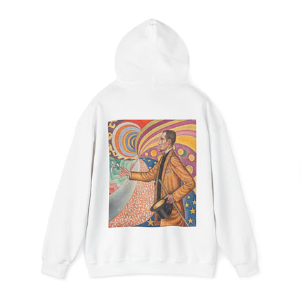 Portrait of Felix Feneon by Paul Signac Heavy Blend™ Hooded Sweatshirt