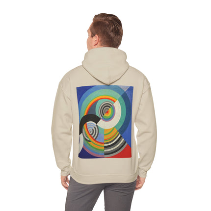 Rythme No. 3 by Robert Delaunay Heavy Blend™ Hooded Sweatshirt
