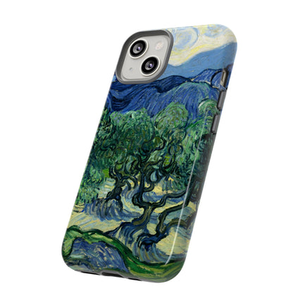 Olive Trees by Vincent Van Gogh Phone Cases