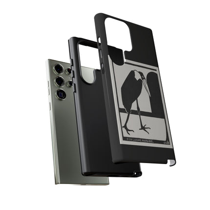 A Lame Marabou by Samuel Jessurun de Mesquita Phone Cases