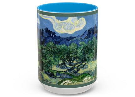 Olive Trees by Vincent Van Gogh Colorful Mugs (11oz, 15oz)
