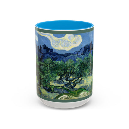 Olive Trees by Vincent Van Gogh Colorful Mugs (11oz, 15oz)